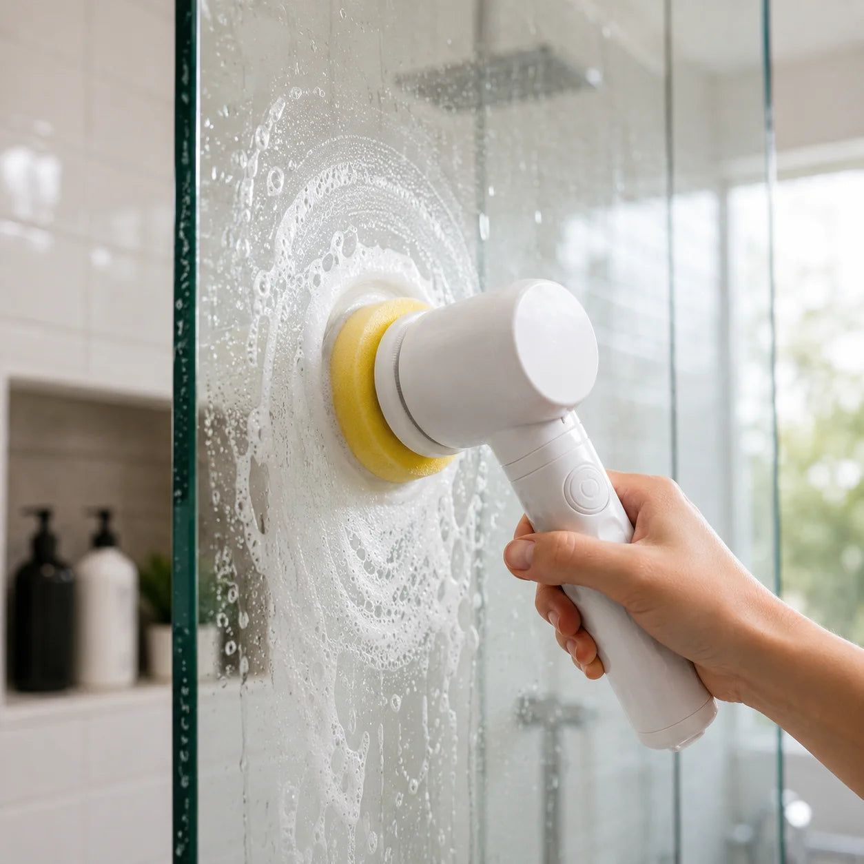 Electric Spin Scrubber  5 in 1 Cordless Cleaning Brush