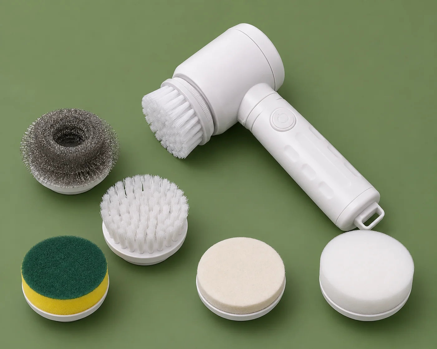 Electric Spin Scrubber  5 in 1 Cordless Cleaning Brush