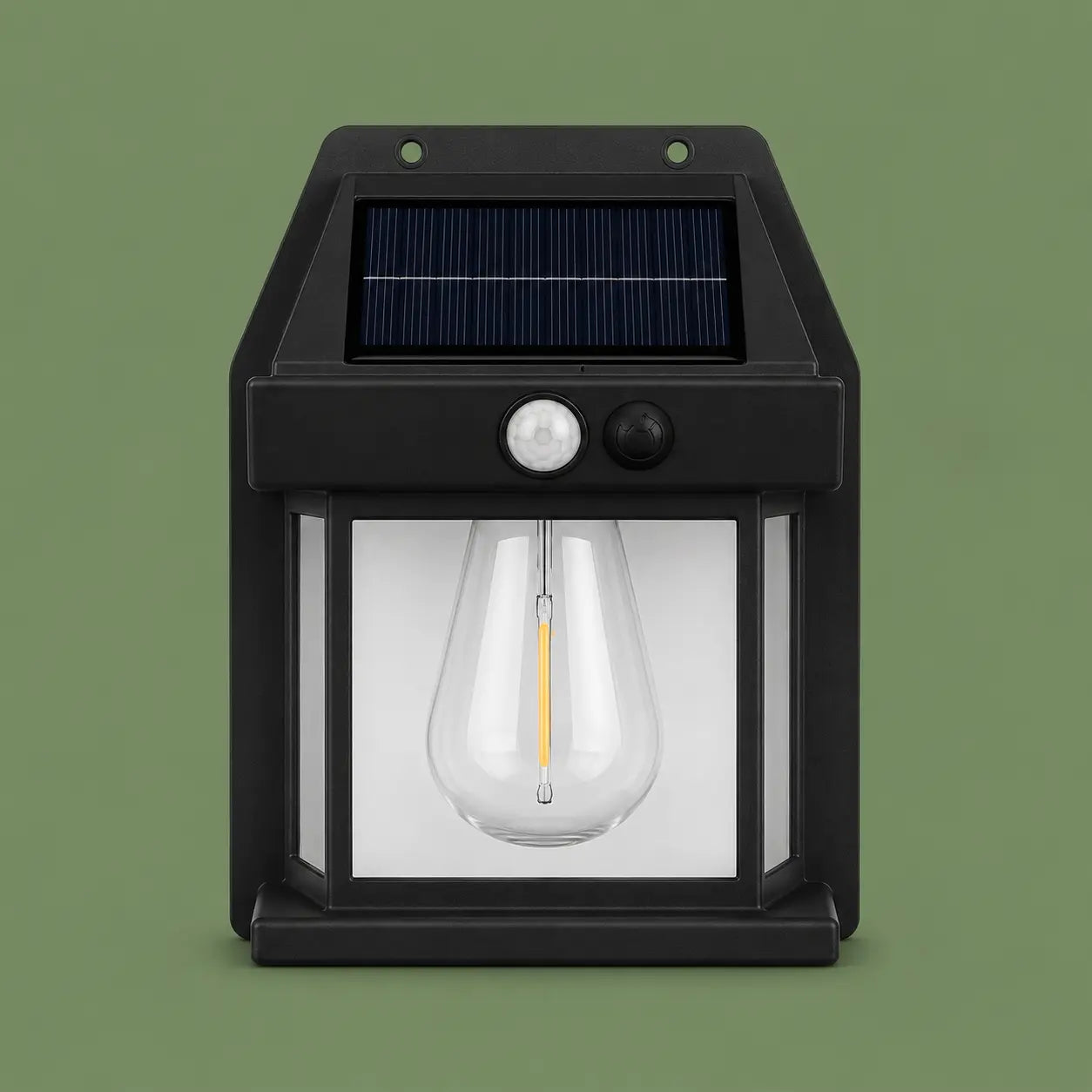 Solar Motion Sensor Wall Light Waterproof Outdoor LED Light