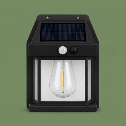 Solar Motion Sensor Wall Light Waterproof Outdoor LED Light